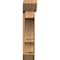 Ekena Millwork Balboa Slat Rough Sawn Bracket w/ Offset Brace, Western Red Cedar, 8"W x 34"D x 38"H BKT0806X34X38BOA06RWR - alternate 4